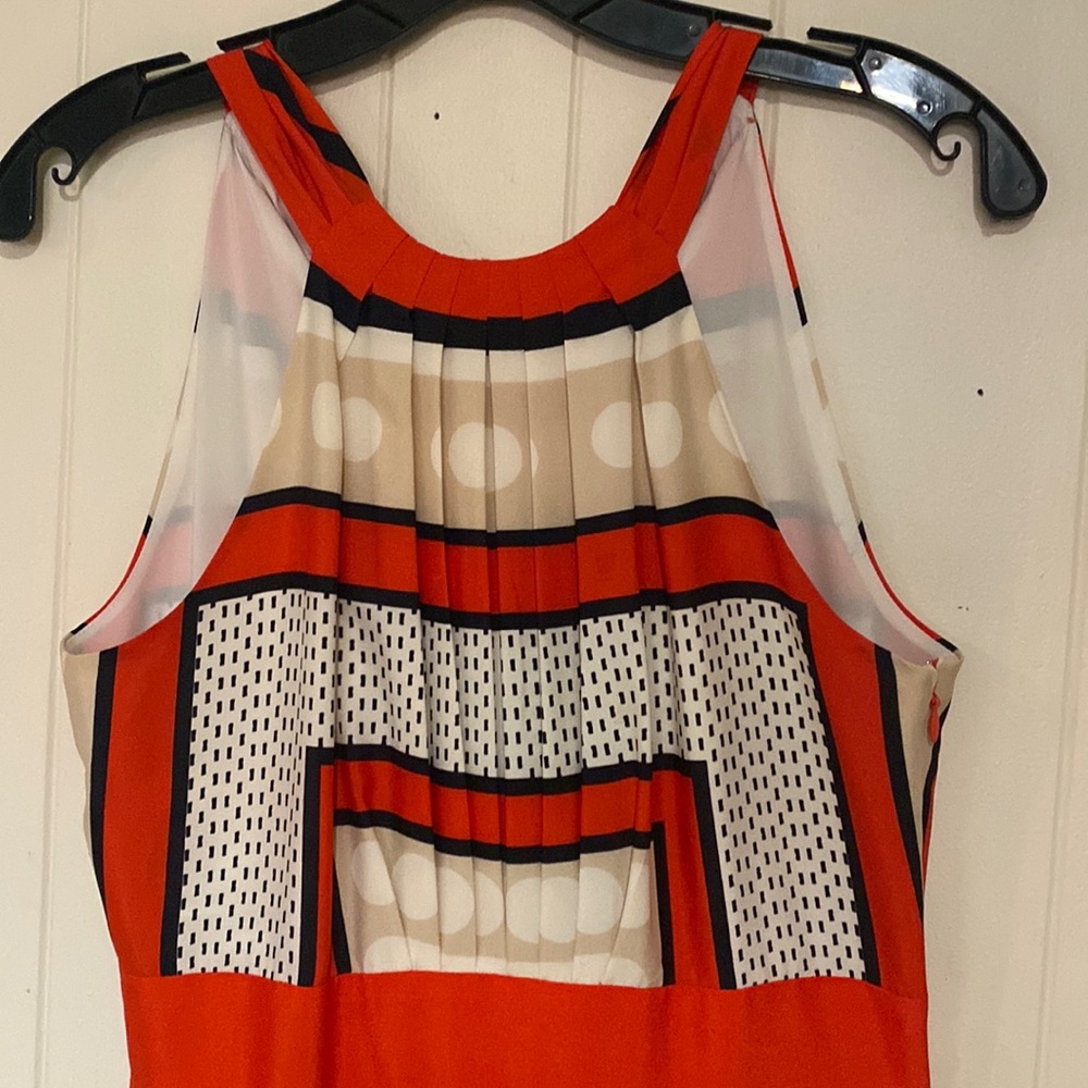 Eliza J Printed Halter Dress